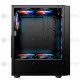 Корпус для ПК (корпус компьютера) 1stPlayer B7-R1 Color LED Black без БП, Да, Midi Tower, Да, ATX, Micro-ATX, Mini-ITX, Стеклянная стенка, Нижнее