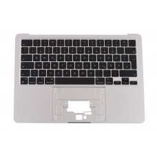 Корпус (лицевая панель и клавиатура) для ноутбуков Apple MacBook Air 13″ M2 A2681 Silver Оригинал, Лицевая панель (Cover-C)