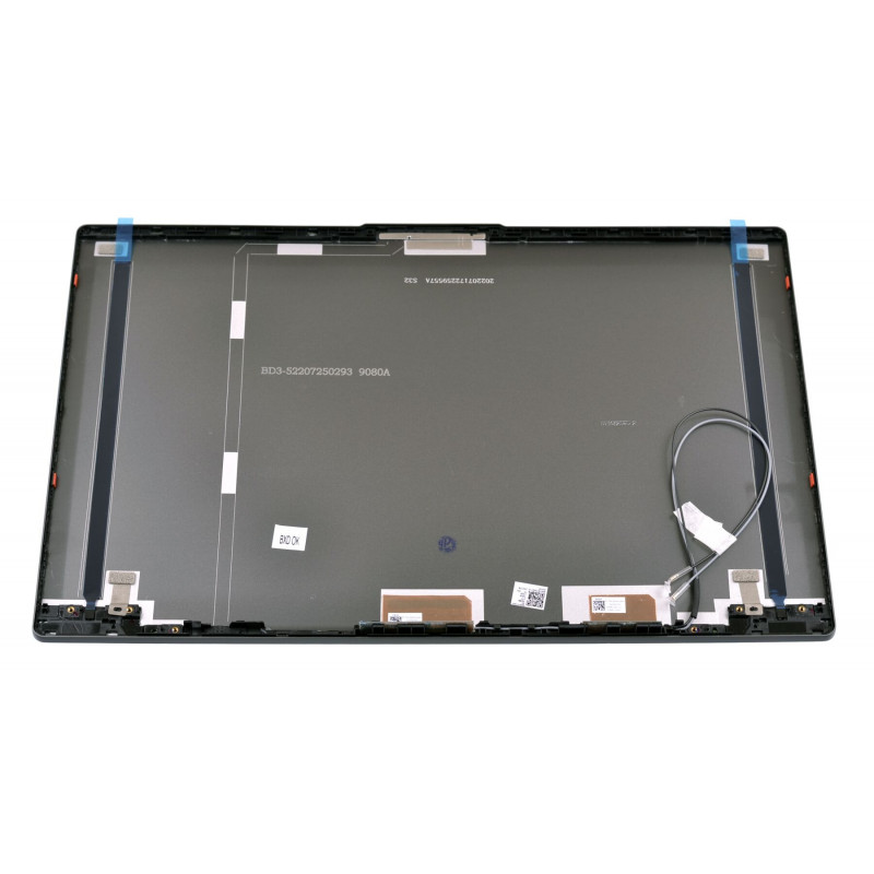 Корпус (крышка матрицы) AM1K7000110 для ноутбука Lenovo IdeaPad 5 15IML05, 15ADA05, 15IGL05, 15IIL05, 15ARE05 Gray, Крышка (Cover-A)