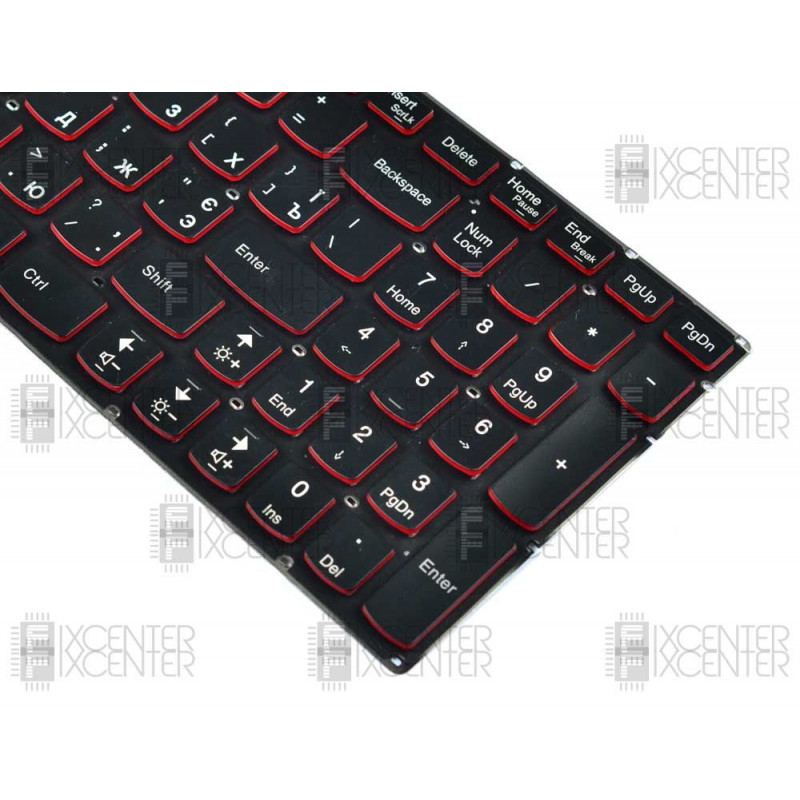 Клавиатура для ноутбука Lenovo IdeaPad Y50-70, Y50-80, Y70-70 с подсветкой