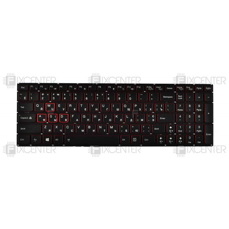 Клавиатура для ноутбука Lenovo IdeaPad Y700-15ISK, Y700-17ISK