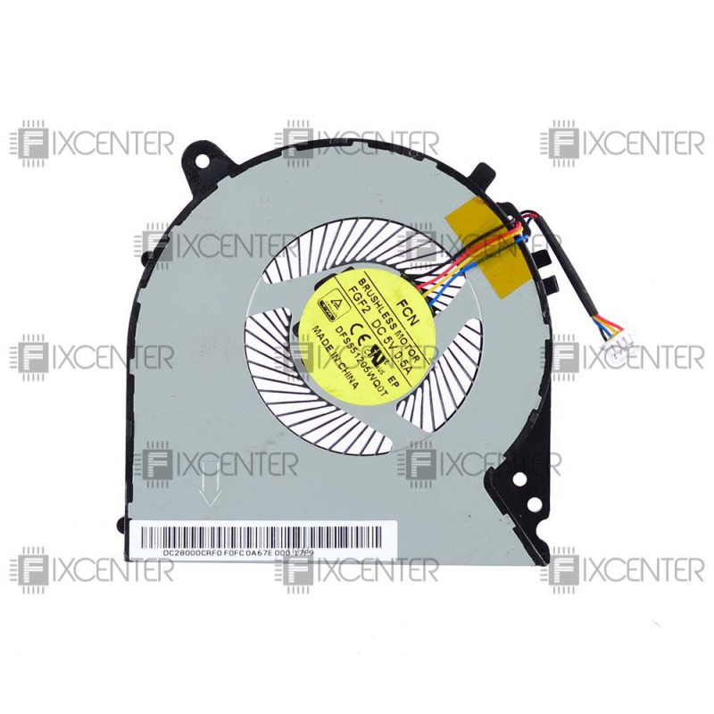 Вентилятор (кулер) для ноутбука Lenovo IdeaPad Y700-15ACZ, Y700-15ISK