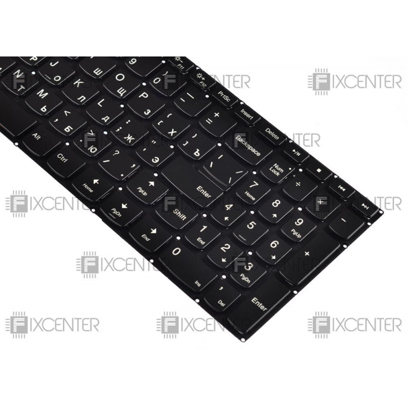 Клавиатура для ноутбука Lenovo IdeaPad 310-15, 510-15 с подсветкой