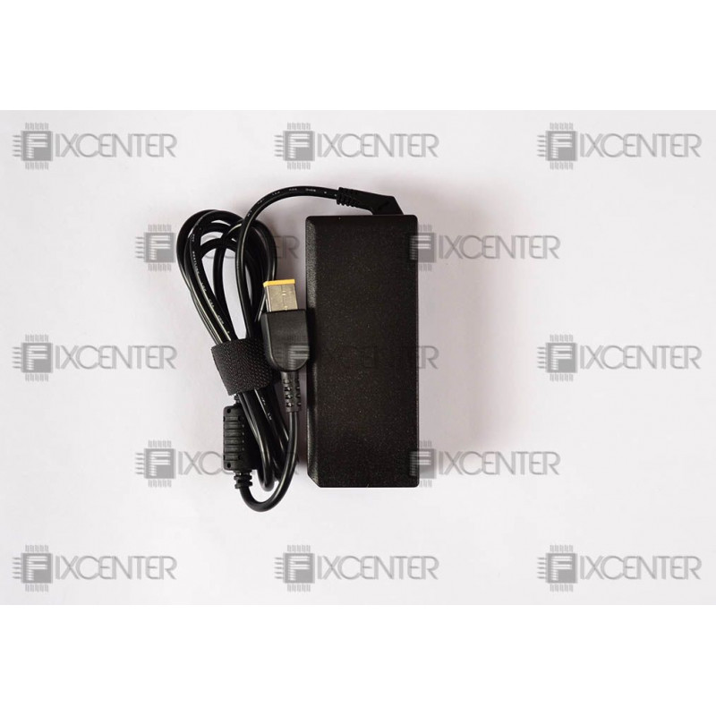 Блок питания Lenovo 65 Вт (20V 3,25А прямоугольный коннектор) Оригинал, 65W, 20V, 3.25A, Прямоугольный