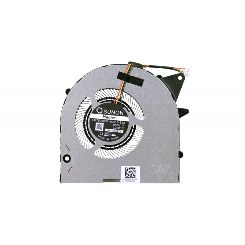 Вентилятор (кулер) MG75090V1-1C040-S9A для ноутбука Lenovo Legion Y540P Y545 Y7000P CPU Оригинал