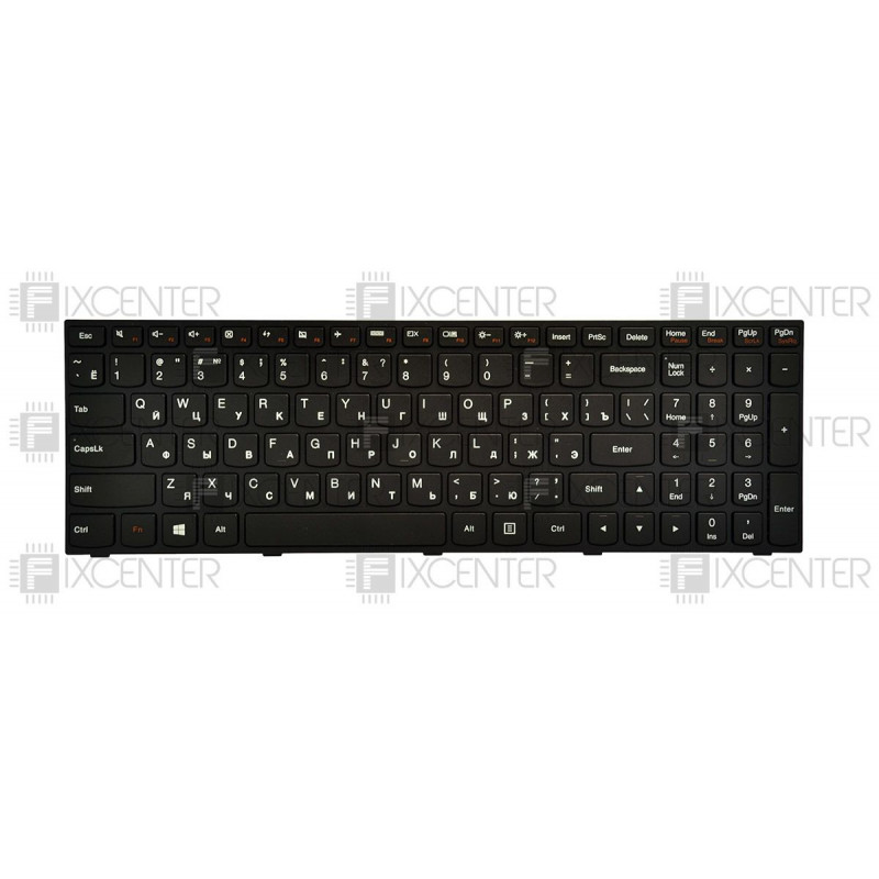 Клавіатура для ноутбука Lenovo G50-30, G50-70, Z50-70, 300-15ISK, 300-15IBR, 500-15ISK Flex 2-15 orig