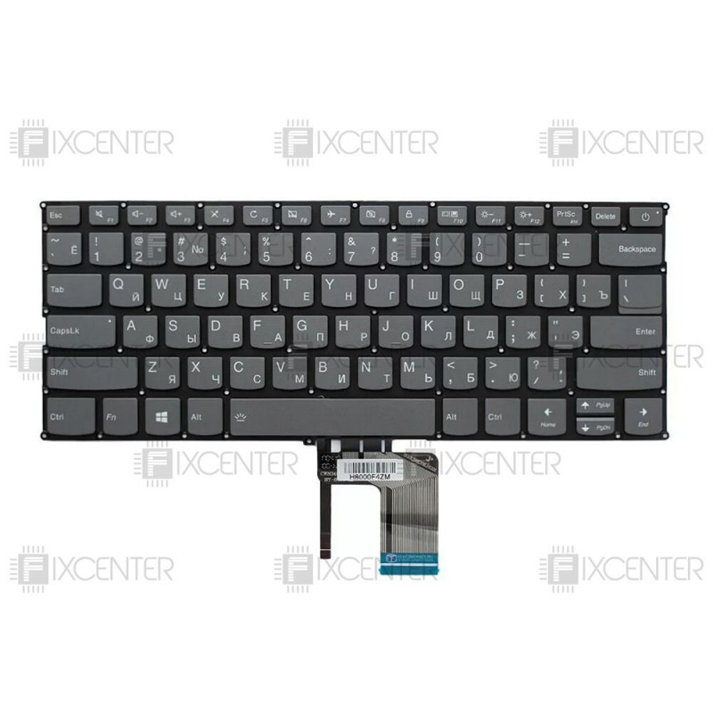 Клавиатура для ноутбука Lenovo IdeaPad 320S-13IKB, 720S-14IKB, 720S-13ARR, V720-14ISE с подсветкой вариант 1
