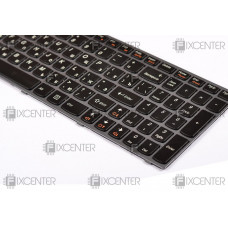 Клавиатура для ноутбука Lenovo M5400, B5400 silver frame