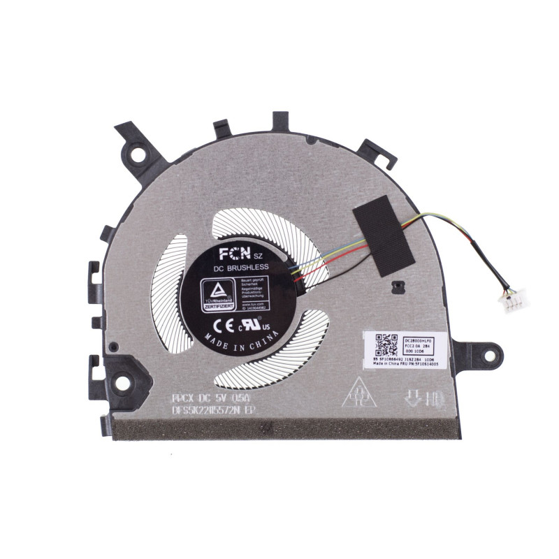 Вентилятор (кулер) DFS5K22115572N для ноутбуков Lenovo IdeaPad 3-14ITL6, 3-14ALC6, V14 G2-ITL, V14 G2-ALC Оригинал