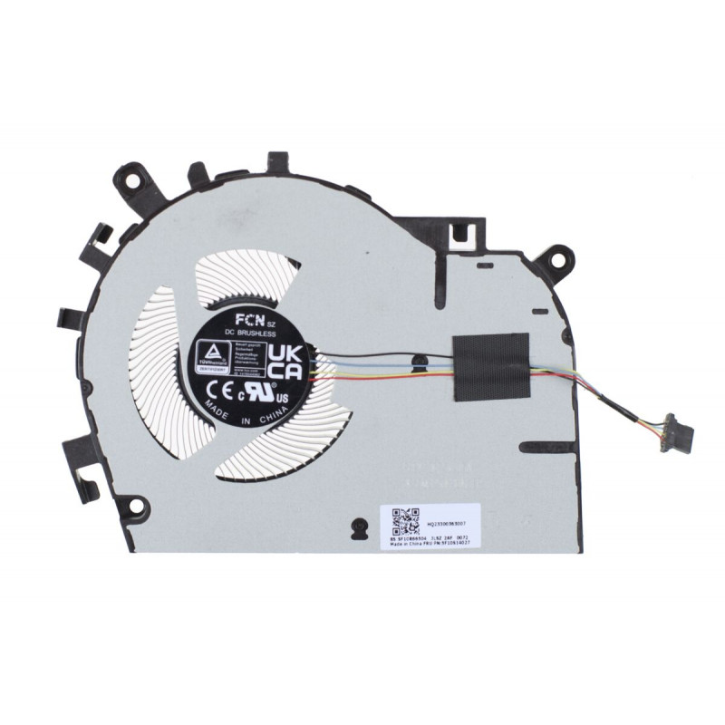 Вентилятор (кулер) 5F10S14027, 5F10S14029 FPGY для ноутбуков Lenovo ThinkBook 16 G4+ IAP, 16 G4+ ARA GPU Orig