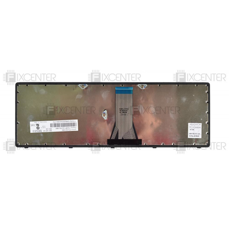 Клавиатура для ноутбука Lenovo G500s, G505s, S510p, Z510 silver