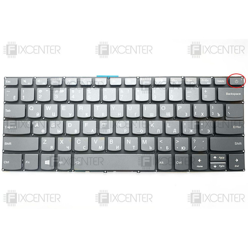 Клавиатура для ноутбука Lenovo IdeaPad 120S-14IAP, 320-14AST, 320-14IAP, 320-14IKB, 320-14ISK, 320S-14IKB с подсветкой