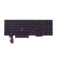 Клавиатура для ноутбука Lenovo ThinkPad Edge E580, E585, L580, P52, P72 с подсветкой ОРИГИНАЛ