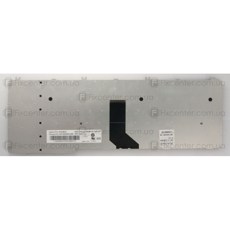 Клавиатура для ноутбука Lenovo B550, B560, G550, G555, V560