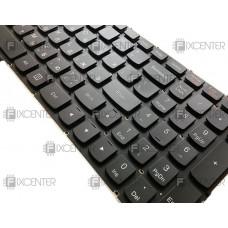 Клавиатура для ноутбука Lenovo IdeaPad Y50-70, Y50-80, Y70-70 с подсветкой (черные торцы кнопок)