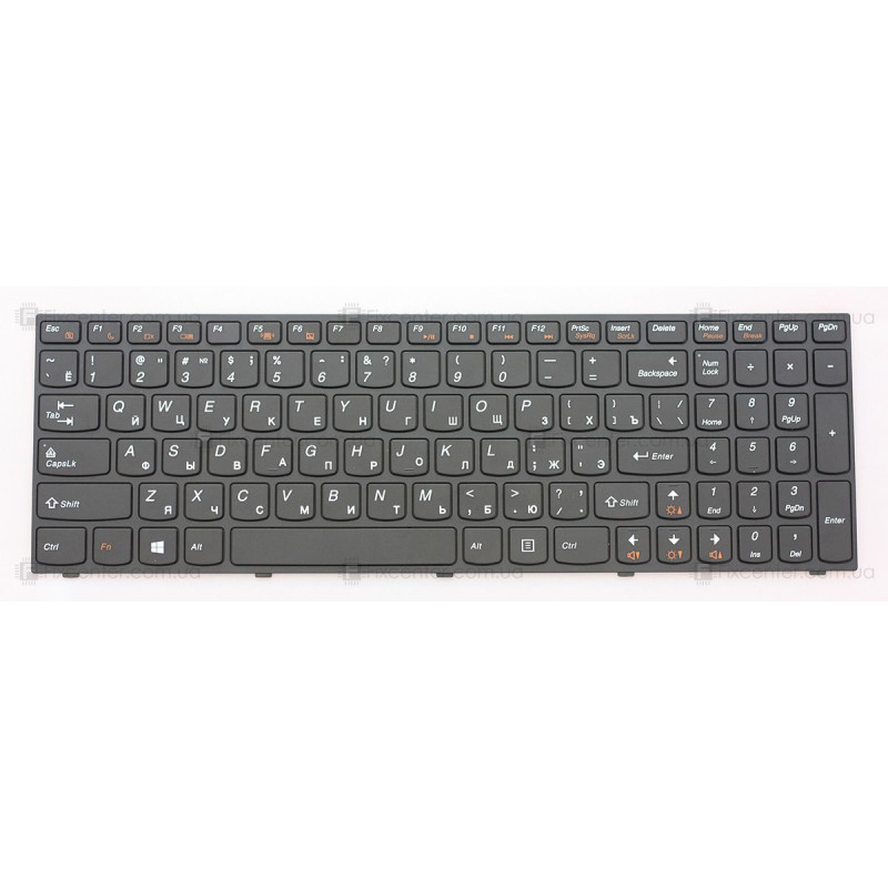 Клавиатура для ноутбука Lenovo M5400, B5400 black frame