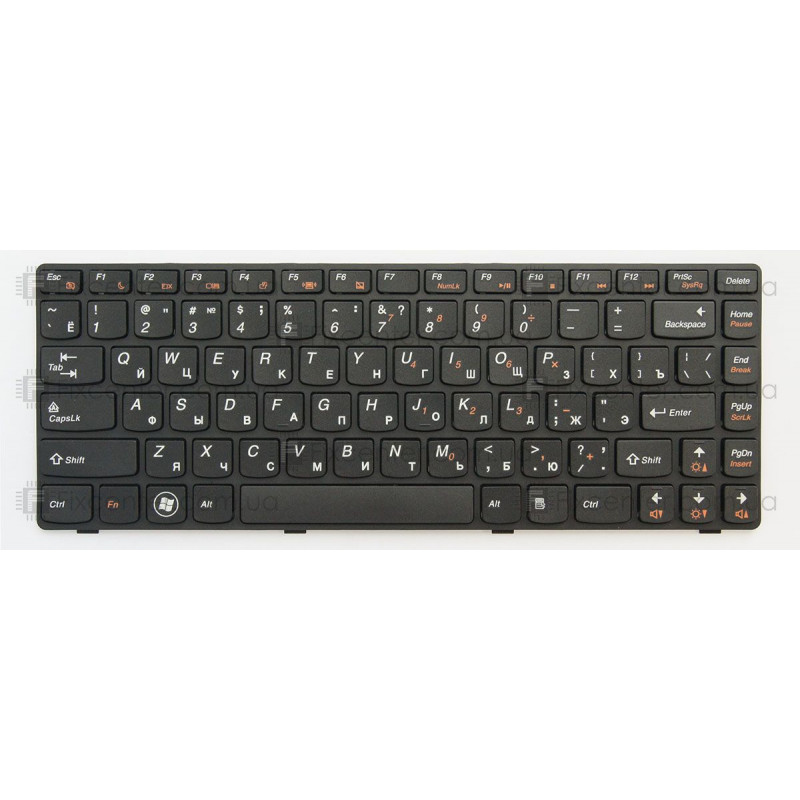 Клавиатура для ноутбука Lenovo G480, G480A, G485, Z380, Z480, Z485