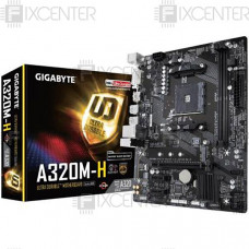 Материнская плата для компьютера GIGABYTE GA-A320M-H, AM4, Micro-ATX
