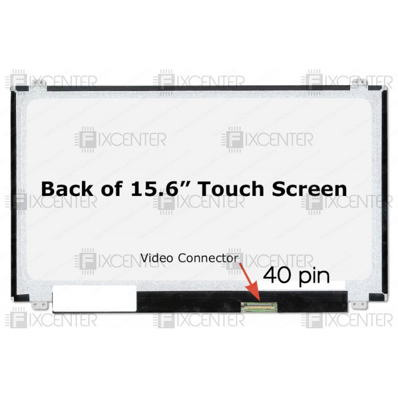 Б/У Матрица (экран) 15.6" матовая (1366x768, 40pin, LED, Slim) HD крепления сверху/снизу B156XTK01.0 (Нет работает тачскрин), 40pin, 15.6", Гленцевое, 1366x768, LED, Slim