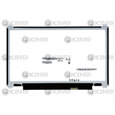 Матрица (экран) 13.3" матовая (1366×768, 30pin, LED, Slim) HD крепления сверху/снизу, 30pin, 13.3", Матовое, 1366x768, LED, Slim