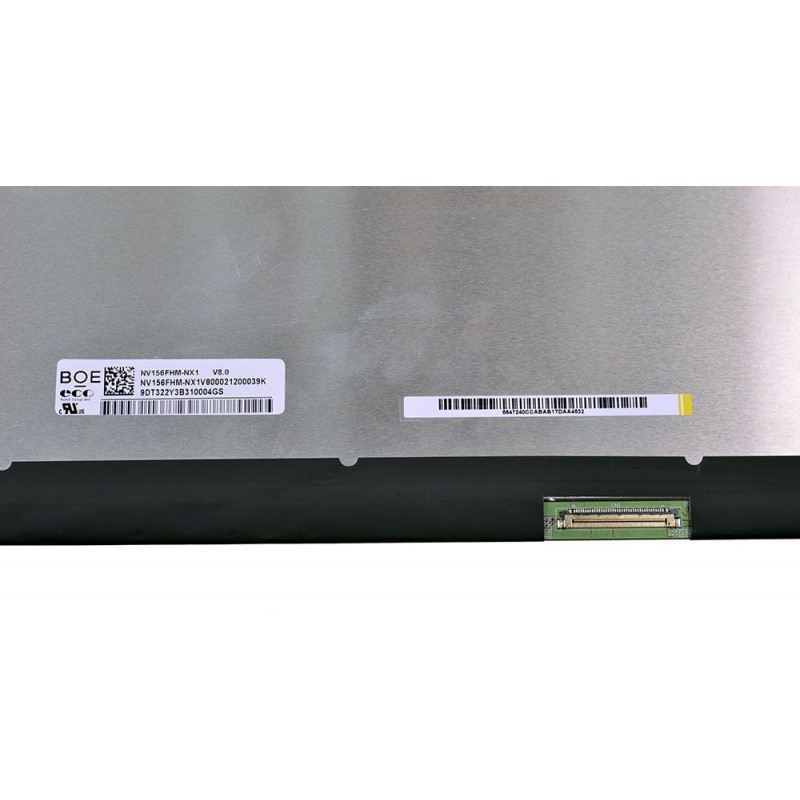Матрица (экран) 15.6" матовая NV156FHM-NX1 (1920x1080, 40pin, LED, Slim, IPS) FHD без креплений (350 мм Narrow Border) 120Hz, 40pin, 15.6", Матовое, 1920x1080, LED, Slim, 120 Гц, 350 мм