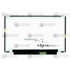 Матрица (экран) 11.6" глянцевая (1366×768, 40pin, LED, Slim) HD крепления сверху/снизу, 40pin, 11.6", Гленцевое, 1366x768, LED, Slim