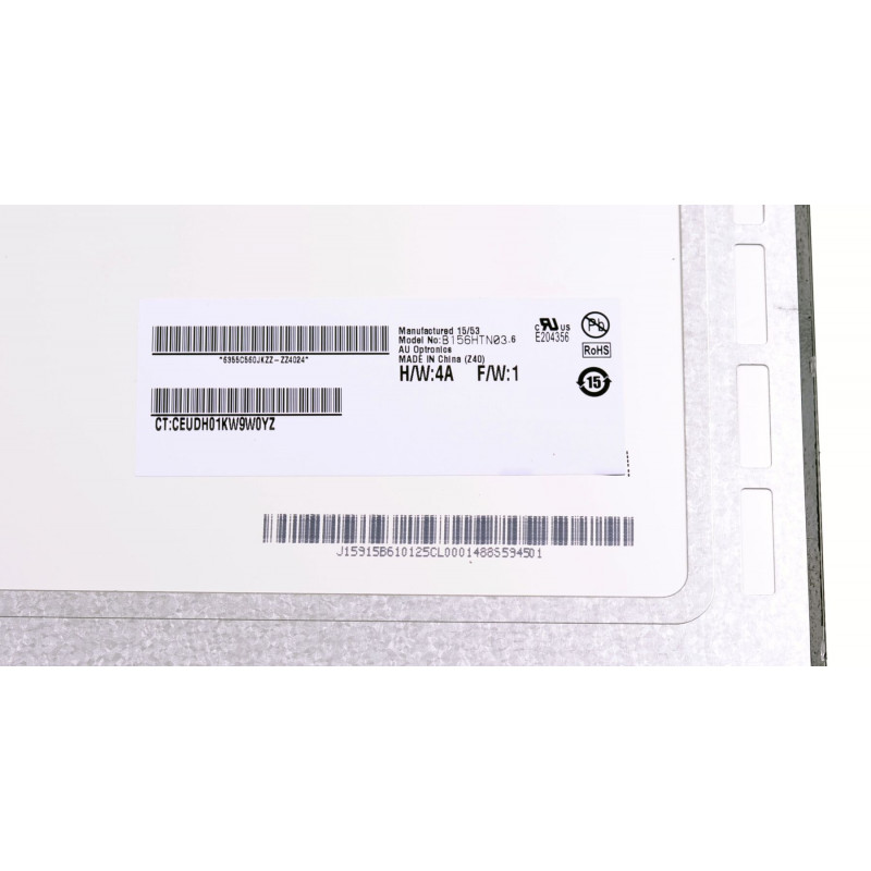 Матрица (экран) 15.6" B156HTN03.6 матовая (1920×1080, 30pin, LED, Slim) Full HD крепления сверху/снизу, 30pin, 15.6", Матовое, 1920x1080, LED, Slim, 60 Гц