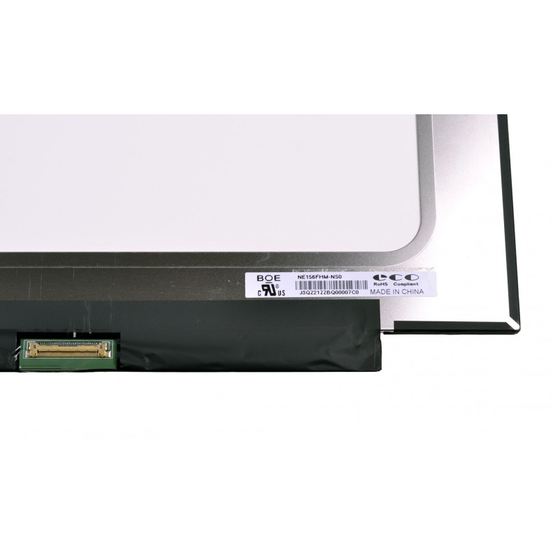 Матрица (экран) 15.6" матовая NE156FHM-NS0 (1920x1080, 30pin, LED, Slim, IPS) FHD без креплений (350 мм Narrow Border) 300 cd/m2, 30pin, 15.6", Матовое, 1920x1080, LED, Slim, 60 Гц, 350 мм