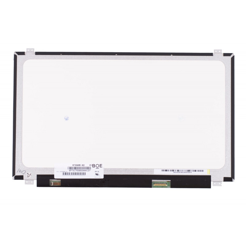 Матрица (экран) BOE 15.6" NT156WHM-N22 V5.0 (1366×768, 200 cd/m², 262K 45% NTSC, 60Hz, 30 пинов) для ноутбука, 30pin, 15.6", Гленцевое, 1366x768, Slim, 60 Гц, 359.5