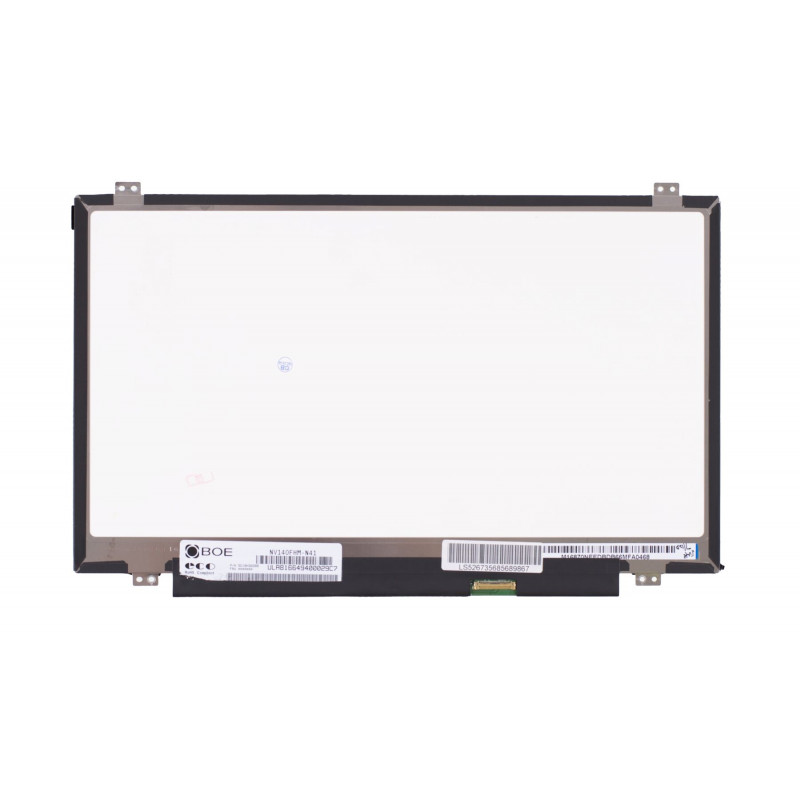 Матрица (экран) BOE 14.0" NV140FHM-N41 (1920×1080, 250 cd/m², 262K, 60Hz, 30pin) для ноутбука, 30pin, 14.0", Матовое, 1920x1080, LED, Slim, 60 Гц, 320 мм