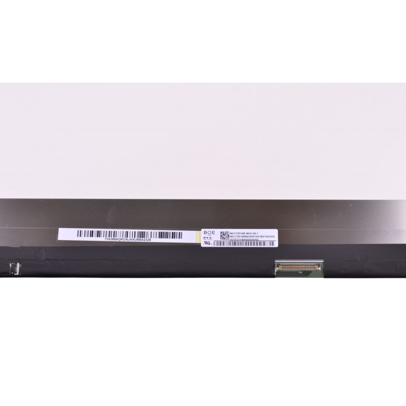Матрица (экран) 17.3" матовая NV173FHM-NX4 V8.1 (1920x1080, 40pin, LED, Slim, IPS) FHD без креплений (390 мм Narrow Border) 144 Hz, 40pin, 17,3", Матовое, 1920x1080, LED, Slim, 144 Гц