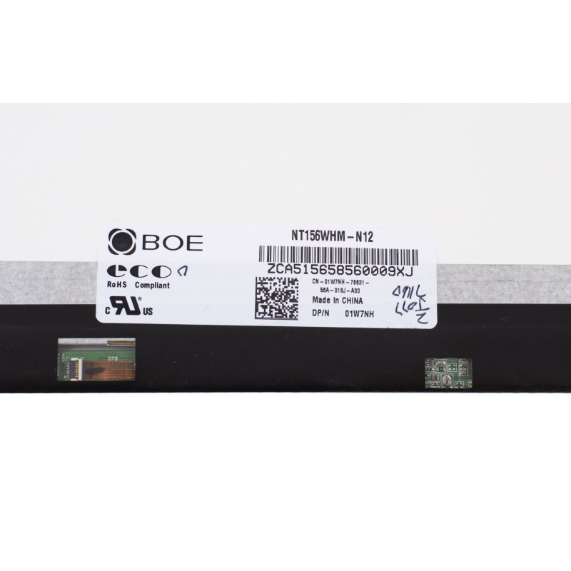 Матрица (экран) BOE 15.6" NT156WHM-N12 (1366×768, 200 cd/m², 262K, 60Hz 30 pins) для ноутбука, 30pin, 15.6", Гленцевое, 1366x768, LED, Slim, 60 Гц, 359.5