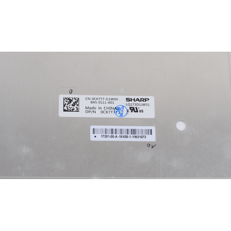 Матрица (экран) Sharp 17.3" LQ173D1JW31 (3840(RGB)×2160, 300 cd/m², 16.7M 100% Adobe RGB, IPS) 60Hz 40 pins, 40pin, 17,3", Гленцевое, 3840x2160, LED, Slim, 60 Гц, 393.6