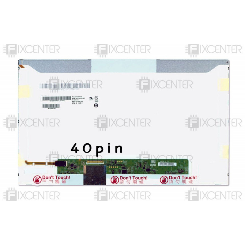 Матрица (экран) 14.0" глянцевая (1366x768, 40pin, LED, Standart) HD, 40pin, 14.0", Гленцевое, 1366x768, LED, Standart