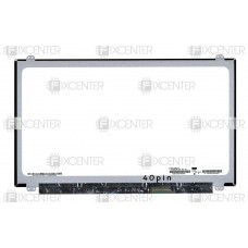 Матрица (экран) 15.6" глянцевая (1920x1080, 40pin, LED, Slim) FullHD крепления сверху/снизу, 40pin, 15.6", Гленцевое, 1920x1080, LED, Slim