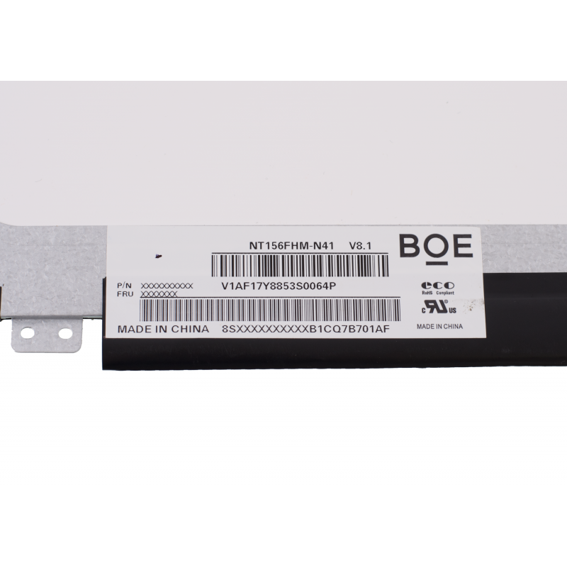 Матрица (экран) BOE 15.6" NT156FHM-N41 (1920(RGB)×1080, 220 cd/m², 262K 45% NTSC, TN) 60Hz 30 pins, 30pin, 15.6", Матовое, 1920x1080, LED, Slim, 60 Гц, 359.5