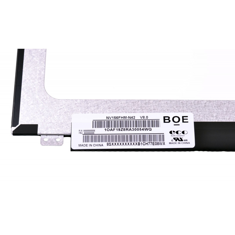 Матрица (экран) 15.6" NV156FHM-N42 V8.0 матовая (1920x1080, 30pin, LED, Slim, IPS) Full HD крепления сверху/снизу , 30pin, 15.6", Матовое, 1920x1080, LED, Slim, 60 Гц