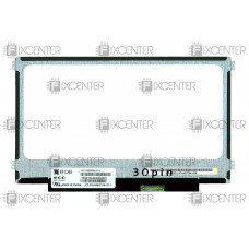 Матрица (экран) 11.6" матовая (1366x768, 30pin eDP, LED, Slim) HD крепления справа/слева, 30pin, 11.6", Матовое, 1366x768, LED, Slim