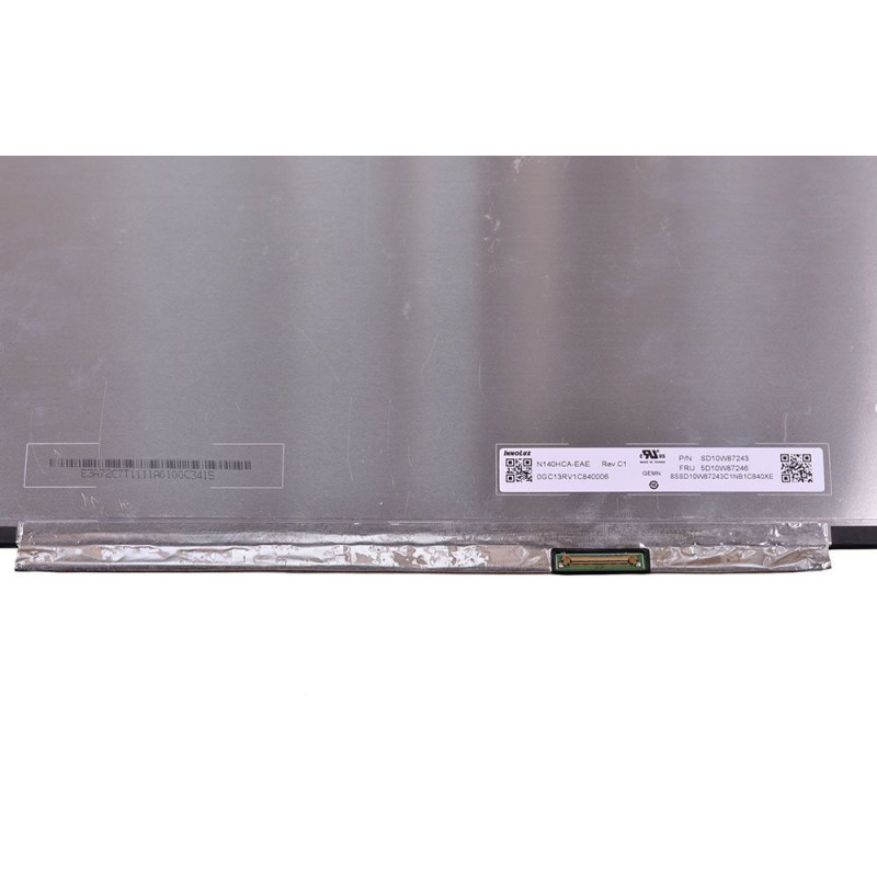 Матрица (экран) 14.0" матовая N140HCA-EAE REV.C1 (1920x1080, 30pin, LED, Slim, IPS) FHD Без креплений (315 мм), 30pin, 14.0", Матовое, 1920x1080, LED, Slim, 60 Гц, 315 мм