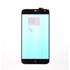 Тачскрин (сенсорное стекло) для телефона Meizu MX3 черный