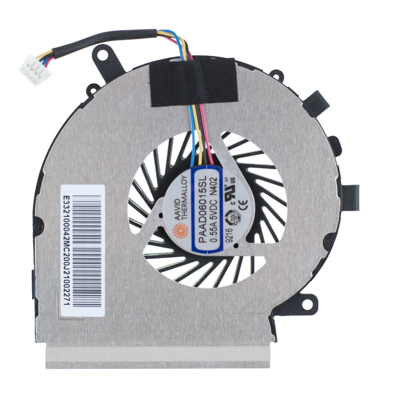 Кулер (вентилятор) PAAD06015SL N402 для ноутбука MSI GE62, GE72, PE70, GL62 for CPU 4pin Оригинал
