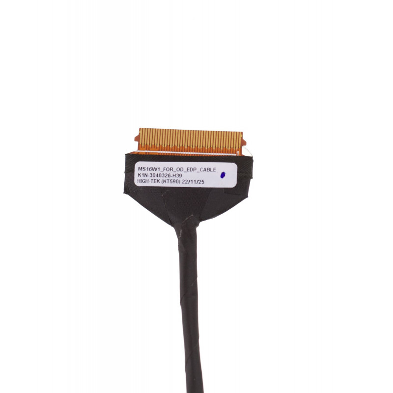 Шлейф матрицы (экрана) K1N-3040326-H39 для ноутбука MSI MS-16W1 GF63 GF65 40pin