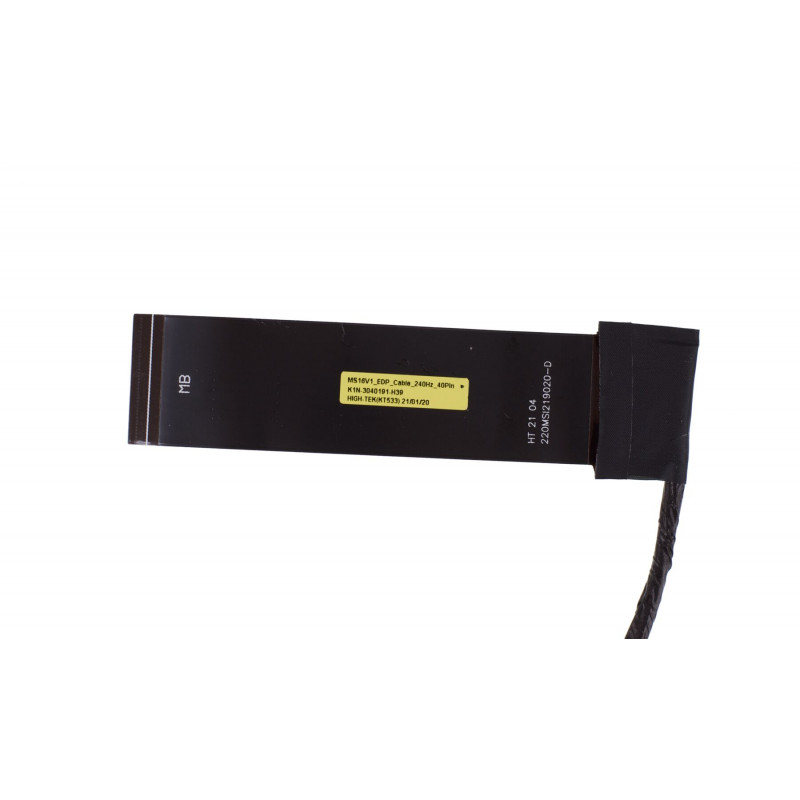Шлейф матрицы (экрана) K1N-3040191-H39, K1N-3040192-H58 для ноутбука MSI GS66, MS-16V1 40 pin Версия 2