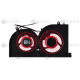 Кулер (вентилятор) BS5005HS-U2L1 для ноутбука MSI GS63VR, GS73VR for GPU