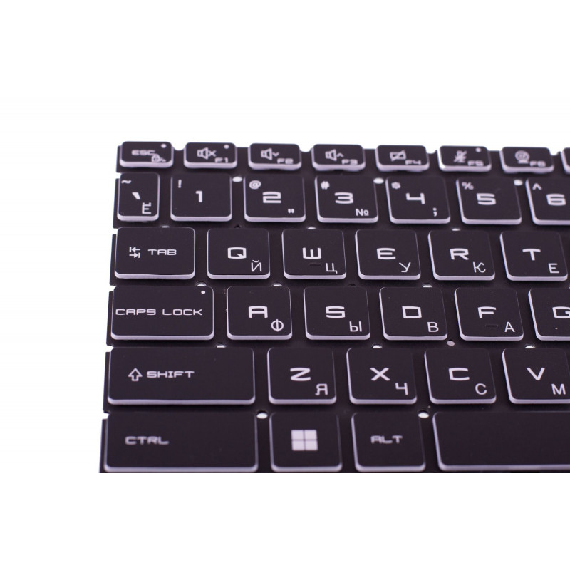 Клавиатура 9Z.NK1BN.B1D NSK-FG0DBN для ноутбука MSI GF66 GF76 с RGB подсветкой ОРИГИНАЛ