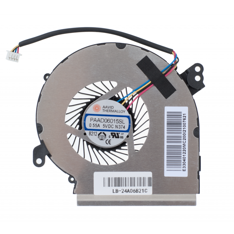 Кулер (вентилятор) PAAD06015SL N374 для ноутбука MSI GE62, GE72, PE70, GL62 GE62MVR GE72MVR for GPU 4pin Уценка