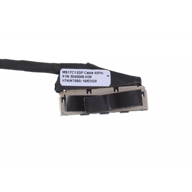 Шлейф матрицы (экрана) K1N-3040098-H39 K1N3040098H39 для ноутбука MSI MS17C1, MS17C5, GE73VR 40 pin