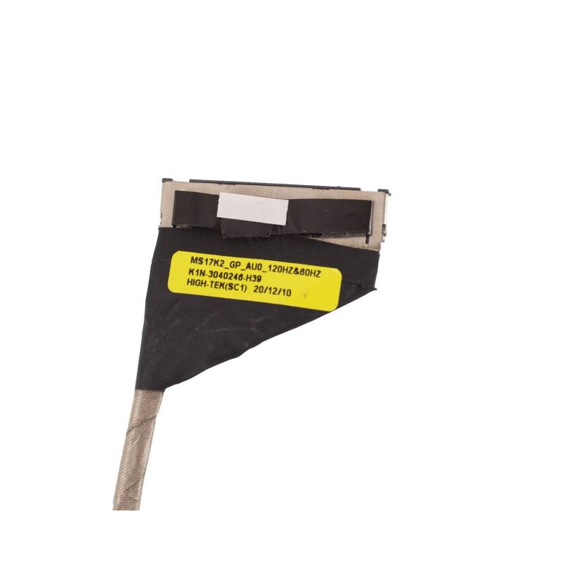 Шлейф матрицы (экрана) K1N-3040246-H39 для ноутбуков MSI GE76 GP76 60/120Hz 40pin