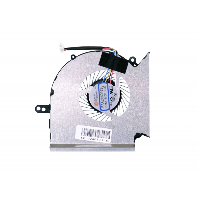 Кулер (вентилятор) PAAD06015SL N417 для ноутбука MSI GE75, GP75, GL75 GE63, GP63, GV63, GE73, GL73VR for CPU ОРИГИНАЛ