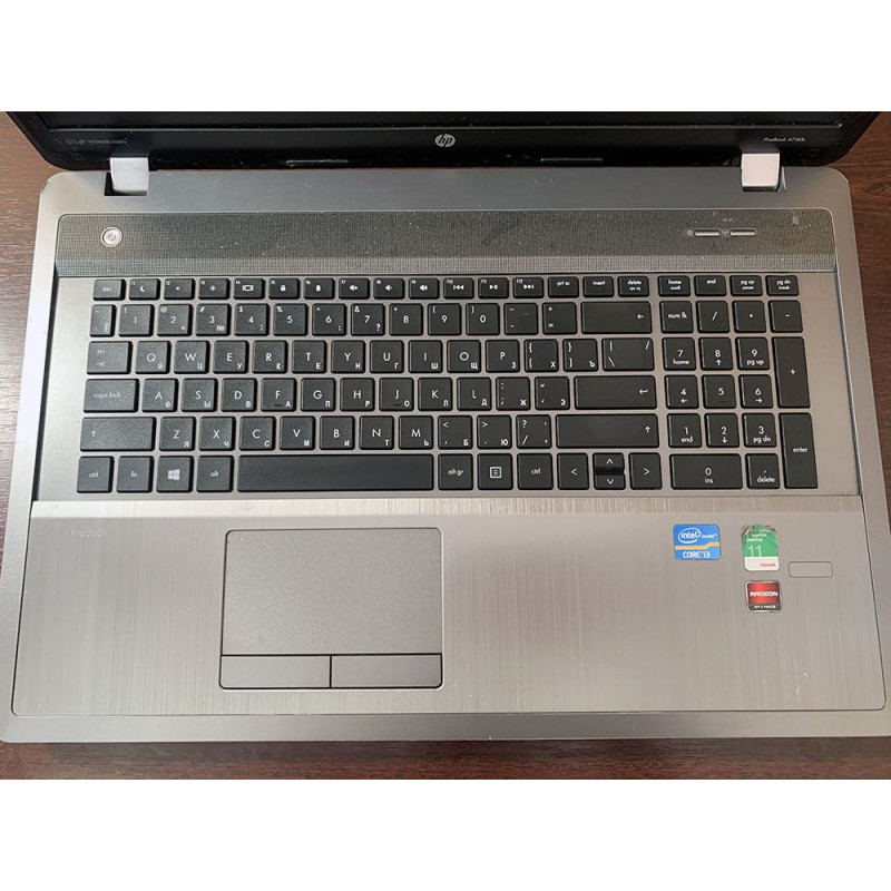 Ноутбук HP Probook 4740s / 17.3" TN / HD+ 1600*900 / Intel i3-2370m 4 ядра / DDR3 6Gb / HDD 500Gb / AMD Radeon HD7650m / Wi-Fi / Card-reader / Web-cam